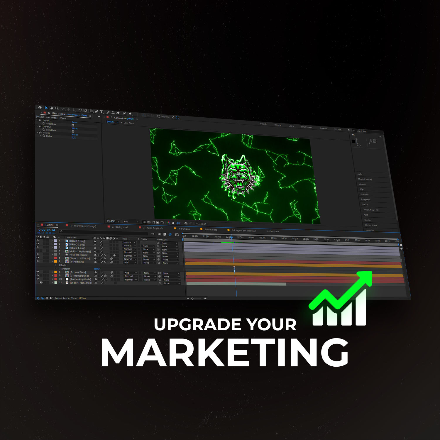 Freestyle - Type Beat Visualizer Template